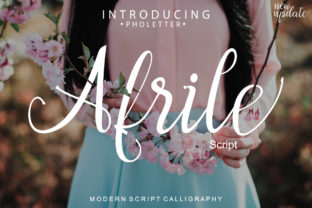 Afrile: A Modern Handwritten Font That Brings Authenticity Back to Digital Design