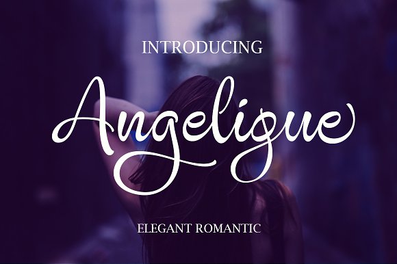 Angelique: The Handwritten Font That Turns Letters Into a Seamless Story