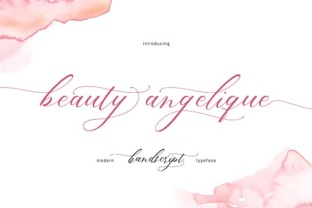 Beauty Angelique: The Decorative Font Shaping Visual Identity for Today's Professionals