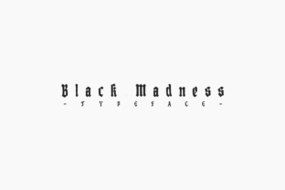 Black Madness: A Bold Take on Blackletter Typography