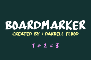 Board Marker: A Handbrushed Font That Brings Personality to Your Designs