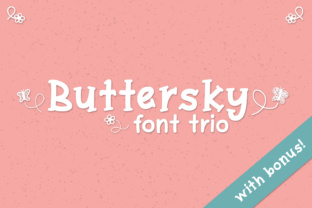 Buttersky: A Three-Face Font System with Built-In Ornamental Support