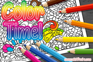 Color Time: The Playful Outline Font That Invites Creativity