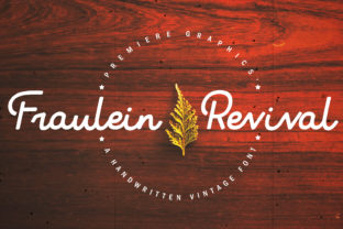 Fraulein Revival: A Modern-Vintage Typeface with Character