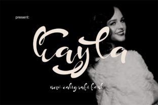 Kayla: A Hand-Lettered Font for Casual Design Projects