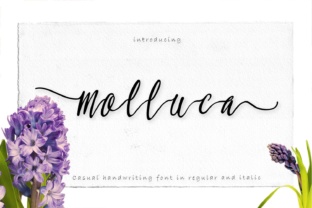 Molluca: The Handwritten Font That Leaves a Lasting Impression