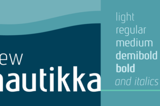 Nautikka: A Sans Serif Font Born from the Sea's Waves