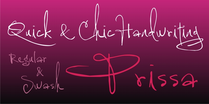 Prissa Family: A Beautiful Font Family That Deserves Thoughtful Use