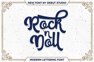 Rock n Doll: A Fun Font with Versatile Swashes