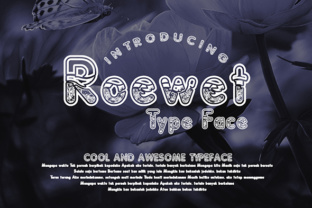 Roewet: A Practical Approach to the Typeface by Gblack Id