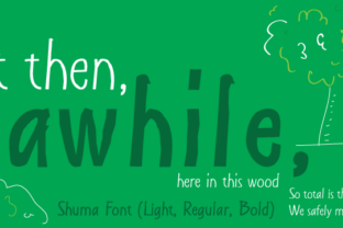 Shuma: A Versatile Display Font Family for Bold Modern Design