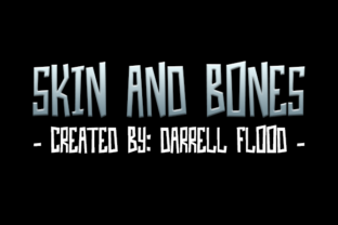 Skin and Bones: The Decorative Font That Commands Attention