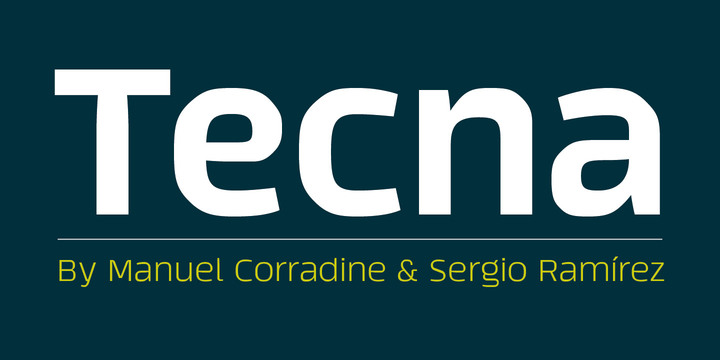 Tecna Family: A New Standard for Modern Typography