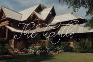 The Kastle: A Delicate Monoline Font for Modern Design